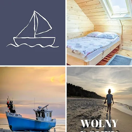 別荘 Trzcinka Nad Morzem Kąty Rybackie